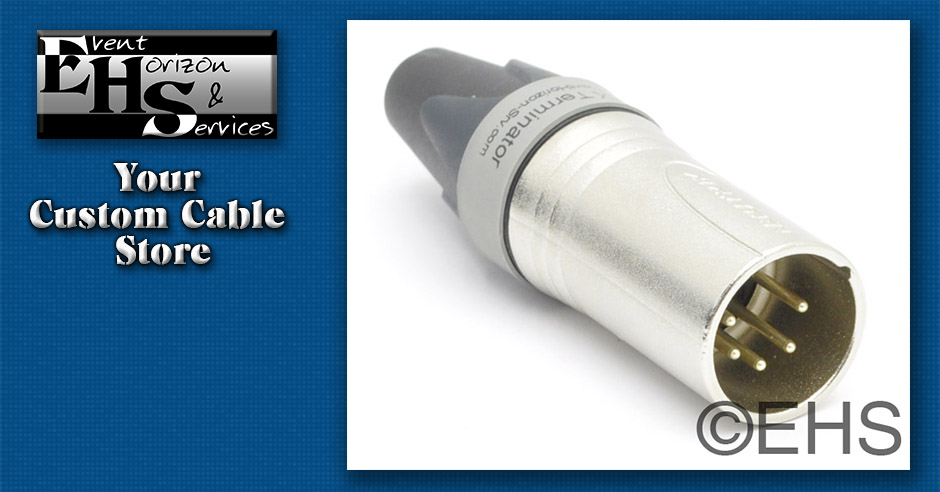 EHS 5 pin DMX Terminator- Event Horizon & Services
