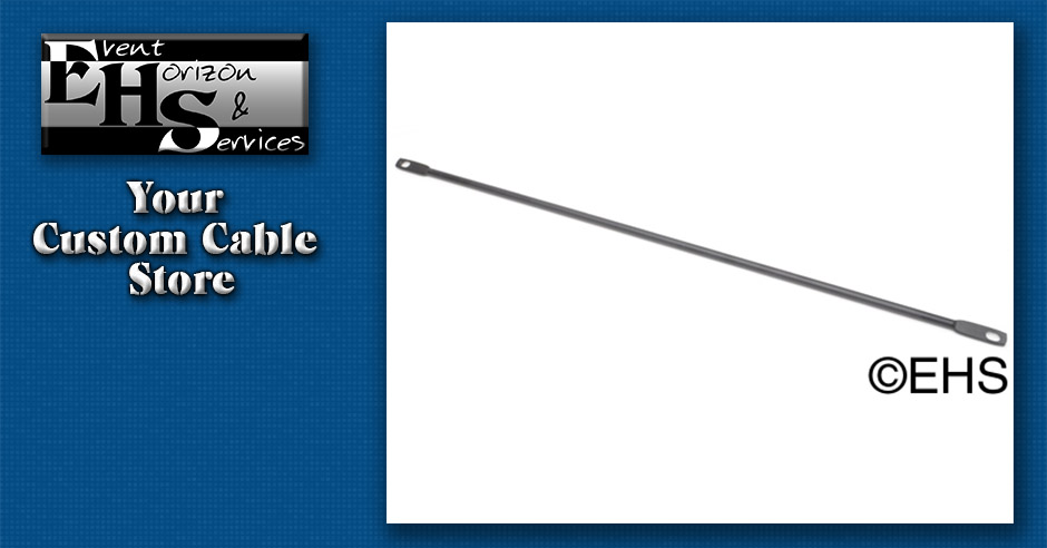 Middle Atlantic Products LBP-1A Barra Orizzontale Per Cavi In Alluminio - Natural Finish