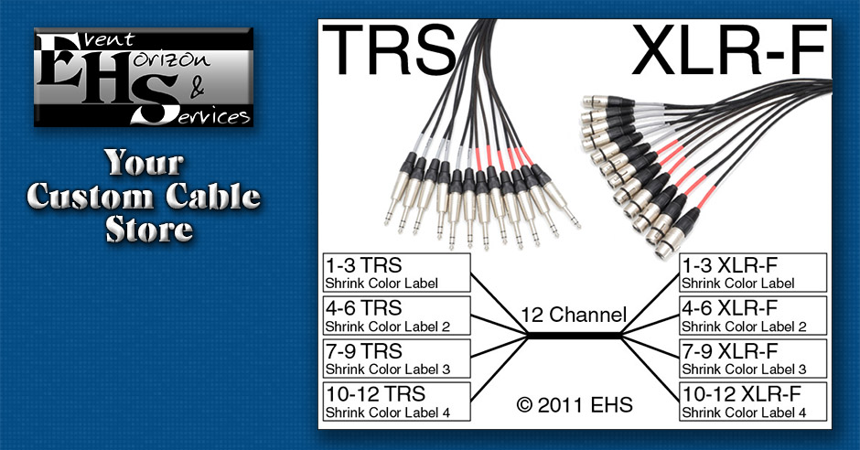 Mogami 2933 12 Channel TRS 1/4