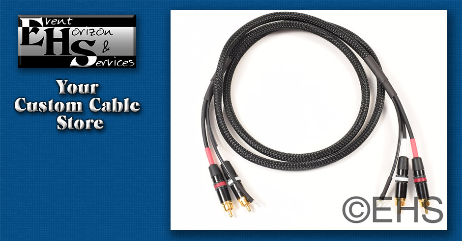 Mogami 2528 Dual RCA cable with Ground- Event Horizon & Services