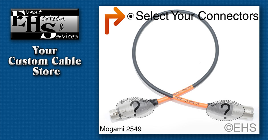 Mogami 2549 Phase Reverse Specialty Cable- Event Horizon & Services