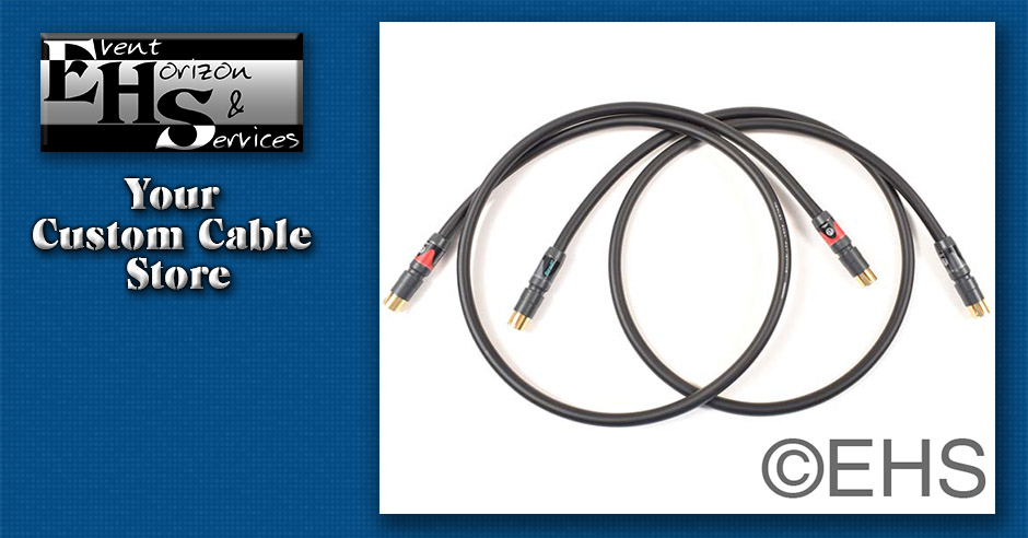 Mogami 2497 ProFi RCA cable, Pair- Event Horizon & Services