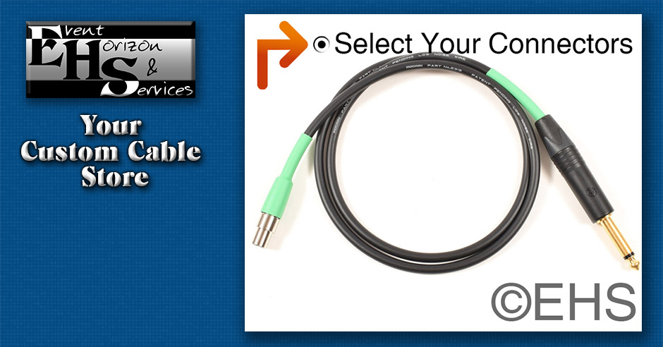 Mogami 2319 TA3F Samson Instrument Cable- Event Horizon & Services