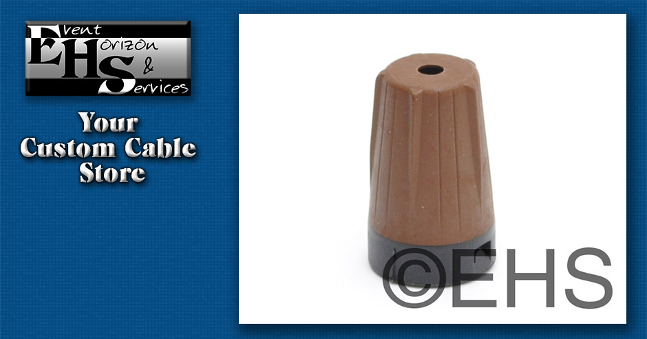 Neutrik BST-BNC-1 rearTWIST BNC Boot Brown- Event Horizon & Services