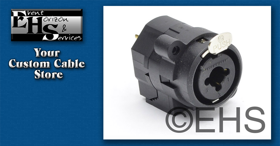 Neutrik NCJ6FI-S Combo XLR F & TRS 1/4