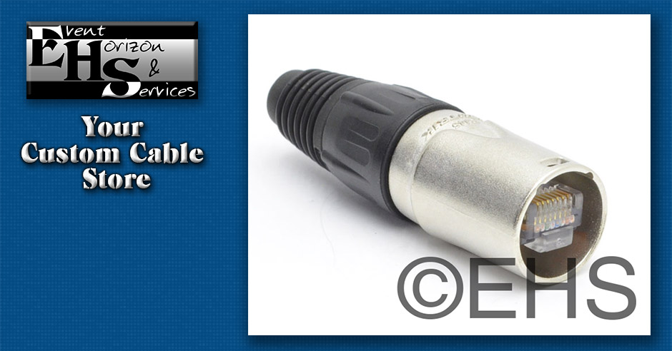 Neutrik NE8MX-1 EtherCON Cable end Nickel- Event Horizon & Services
