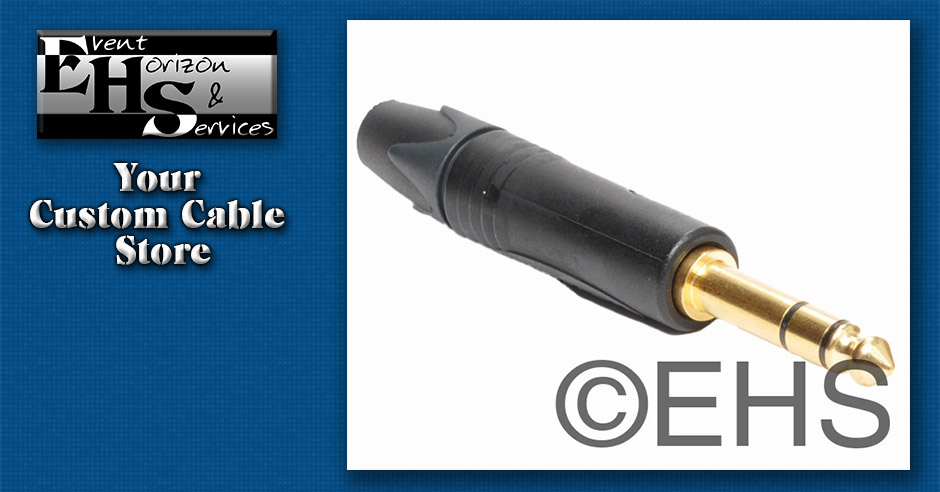 Neutrik NP3X-B TRS 1/4