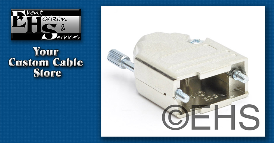 NorComp 970-009-030R121 D-Sub 9 pin Metal Hood- Event Horizon &