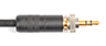 Connector: Channel 1 -- End A: TRS 1/8" - 3.5mm Gold Locking (+$17.14)