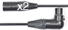 XLR Connector Options (5F-2_3M): Gold: Straight Male (C) -- Right Angle Female (RX) (+$20.97)