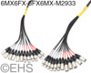 Mogami 2933 12 Channel XLR-M XLR-F to XLR-F XLR-M snake, EHS-Built