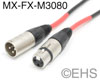 Mogami 3080- DMX 3 Pin Lighting Control Cable 75 Ft, EHS-Built
