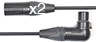 XLR Connector Options (5F-2_3M): Gold: Straight Male (XX) -- Right Angle Female (+$19.07)