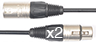 XLR Connector Options (5M-2_3F): Nickel (X series)