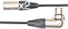 XLR Connector Options (5F-2_3M): Nickel: Straight Male -- Right Angle Female (+$9.78)