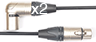 XLR Connector Options (5F-2_3M): Nickel: Right Angle Male -- Straight Female (XX) (+$17.35)