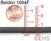 Belden 1694F RG-6 HD Digital 75ohm Coax Cable Super Flexible BNC, EHS-Built