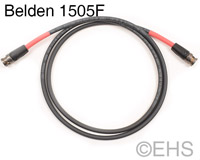 Belden 1505F RG-59 HD Digital 75ohm Coax Cable Super Flexible BNC, EHS-Built