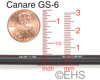 Canare GS-6 Top grade Silent Instrument cable 3 Ft, EHS-Built
