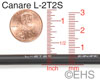 Canare L-2T2S Top Grade Mic Cable 1 Ft, EHS-Built