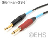 Canare GS-6 Top grade Silent Instrument cable 1 Ft, EHS-Built