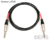 Canare L-2T2S Top Grade Balanced Line Cable 1/4" TRS 5 Ft, EHS-Built