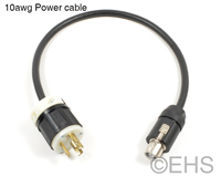 30 amp 10AWG Specialty Power Cable/Adapter Cable, EHS-Built