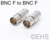 BNC F to BNC F Barrel Adapter, Female - Female (Jack to Jack)
