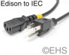 IEC Power cord 3ft