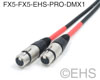 EHS PRO-DMX1, 5 Pin Female to 5 Pin Female XLR DMX Turnaround, EHS-Built