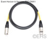 EHS PRO-DMX1, DMX 5 Pin Lighting Control Cable 25 Ft, EHS-Built