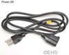 Extension Power cord 6ft