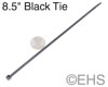 8.5" Wire Tie Pack of 100-- Black