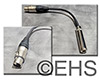 Tour Bus PA Headset to TS 1/4" Wireless Adapter