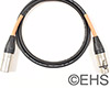 EHS PRO-DMX1, 5 Pin Male to 3 Pin Female XLR Control Cable, EHS-Built