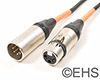 EHS PRO-DMX1, 5 Pin Male to 3 Pin Female XLR Control Cable, EHS-Built