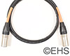 EHS PRO-DMX1, 5 Pin Male to 5 Pin Male XLR DMX Turnaround, EHS-Built
