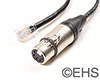 DMX 5 pin XLR Female to RJ-45 Adapter, EHS-Built