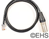 DMX 3 pin XLR Male to RJ-45 Adapter, EHS-Built
