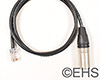 DMX 5 pin XLR Male to RJ-45 Adapter, EHS-Built