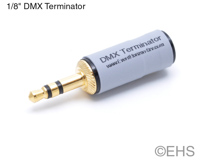 EHS 1/8" (3.5mm) DMX Terminator, EHS-Built