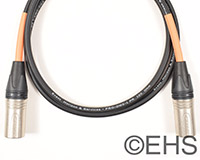 EHS PRO-DMX1, 3 Pin Male to 3 Pin Male XLR DMX Turnaround, EHS-Built