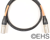 EHS PRO-DMX1, 5 Pin Male to 5 Pin Male XLR DMX Turnaround, EHS-Built