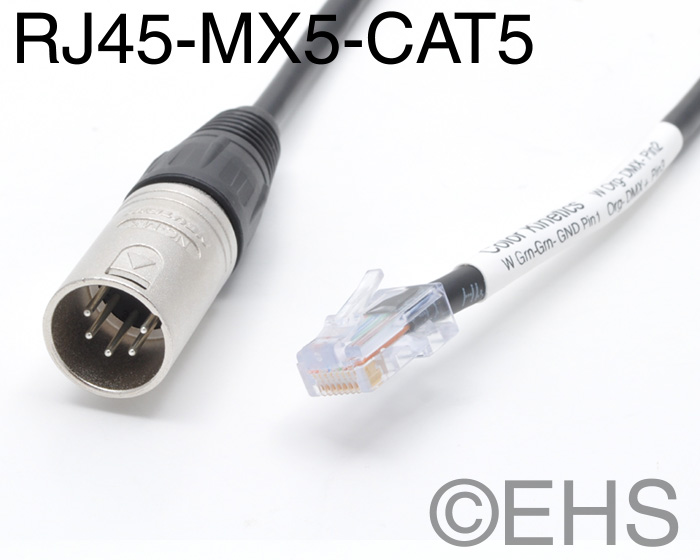 DMX 5 pin XLR Male RJ-45 Adapter- Event Horizon & Services