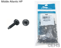 Middle Atlantic HP 100 Pc. Black 10-32 Phillips Rack Screws W/ Washers