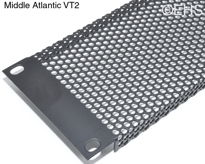 Middle Atlantic VTF2-Vent Panel 2 russes perforé 25% ESPACE découvert 