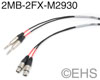 Mogami 2930 2 Channel TRS 1/4" to XLR-F snake, EHS-Built