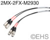 Mogami 2930 2 Channel XLR-M to XLR-F snake, EHS-Built