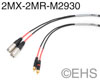 Mogami 2930 2 Channel XLR-M to RCA snake, EHS-Built