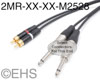 Mogami 2528 Dual RCA Unbalanced Specialty Cable, EHS-Built